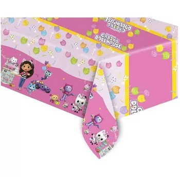 Gabi babaháza Friends műanyag asztalterítő 120x180 cm