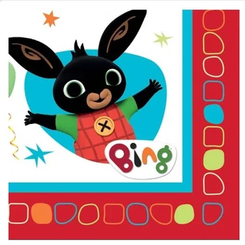 Bing Red szalvéta 16 db-os 33x33 cm