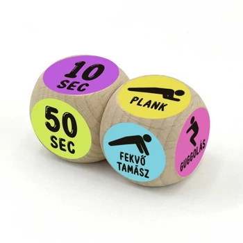 Vicces dobóckocka - Fittness