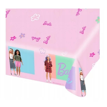 Barbie Sweet Life papír asztalterítő 120 x 180 cm