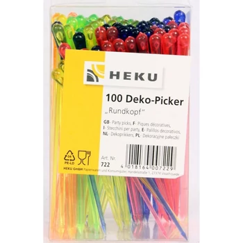 Falatkapálcika - Színes, 100db