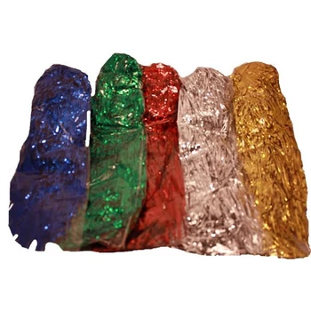 Lametta paróka - zöld