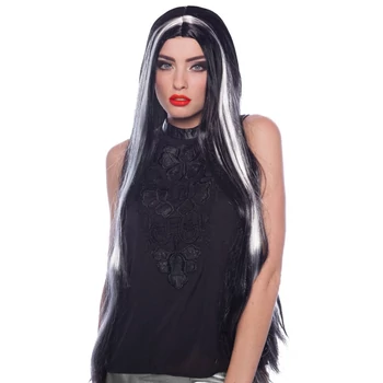 Boszorkány Fekete-Szürke Paróka