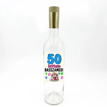 Borosüveg - 50 lettem