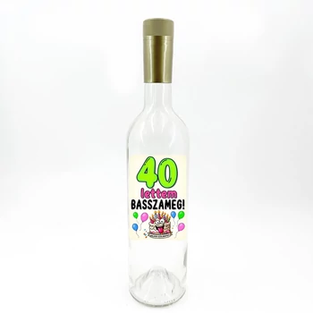 Borosüveg 40 lettem