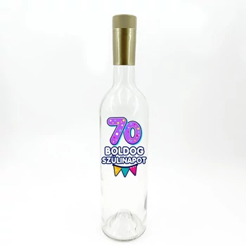 Borosüveg 70 Boldog Szülinapot