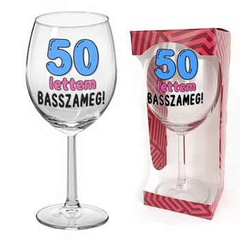 Borospohár 50 lettem