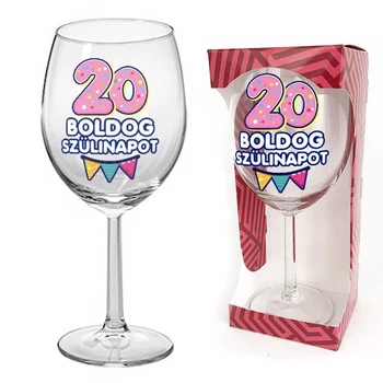 Borospohár 20. Boldog Szülinapot