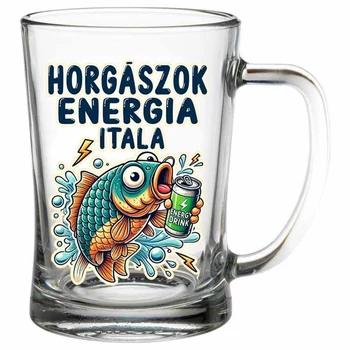 Sörös korsó - Horgászok energia itala