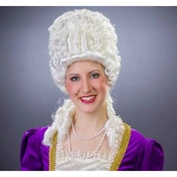 Paróka - barokk, fehér