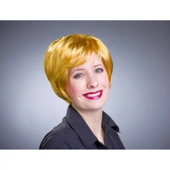 Paróka - rövid, sötétszőke