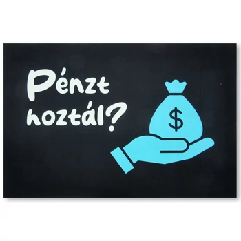 Lábtörlő Pénzt hoztál? 60x40cm