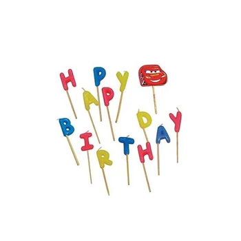 Verdák - Happy Birthday Szülinapi Parti Gyertya Szett