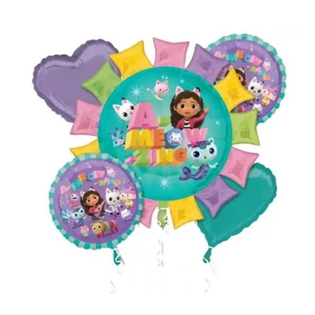 Gabi babaháza A-meo-zing fólia lufi szett, 5 db-os