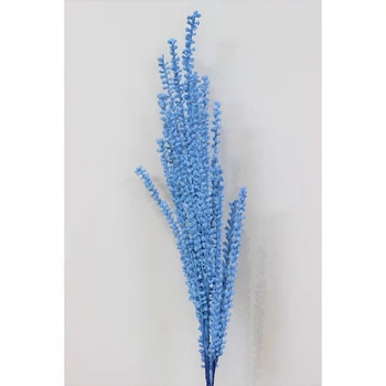 Kék habfű bogyókkal, 80 cm