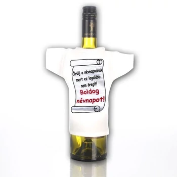 Üvegpóló - Örülj a névnapodnak