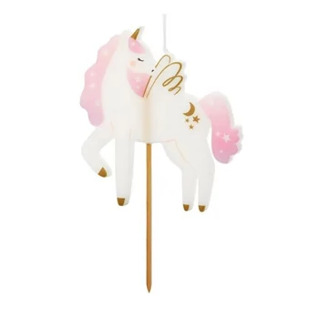 Unikornis gyertya, 9 cm