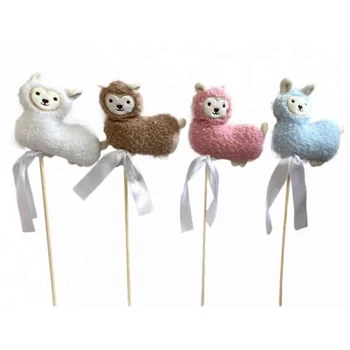 Ballagási pálcás láma plüss