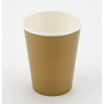 Arany papírpohár 2,5dl, 8db-os