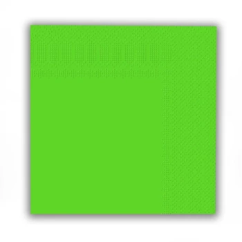 Világoszöld szalvéta 16db-os