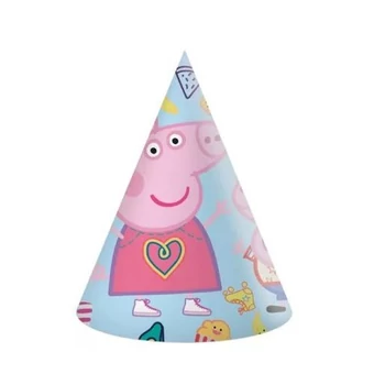 Partykalap - Peppa malac Messy Play csákó, 6 darabos