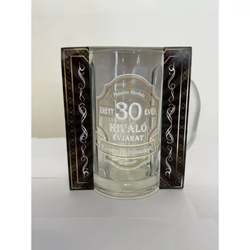 Születésnapi söröskorsó 30