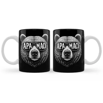 Bögre Apáknak - Apa Maci - Apák Napi Ajándék Apáknak