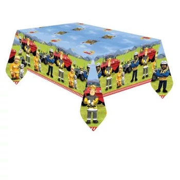 Sam a tűzoltó Teamwork papír asztalterítő 120x180 cm