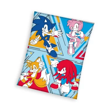 Sonic a sündisznó Speedstorm coral fleece polár takaró 130x170cm