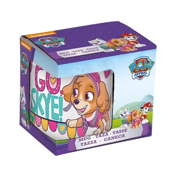 Mancs Őrjárat Go Skye porcelán bögre 235 ml (8 oz) Díszdobozban