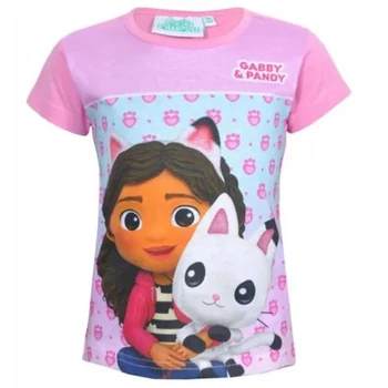 Gabi babaháza Pandy Light Pink gyerek rövid póló, felső 3 év / 98 cm