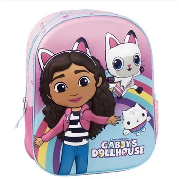 Gabi babaháza Rainbow 3D hátizsák, táska 31 cm