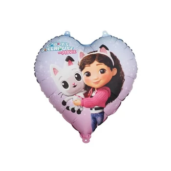 Gabi babaháza szív alakú fólia lufi - 35cm