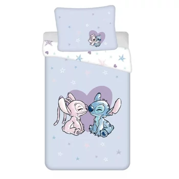 Disney Lilo és Stitch, A csillagkutya Heart ágyneműhuzat 140×200cm, 70×90 cm