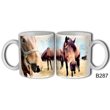 Bögre - Állatos Selfie Ló