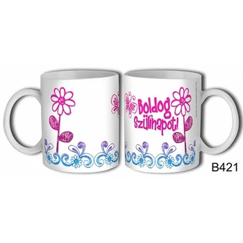 Bögre - Boldog Szülinapot, Pillangós