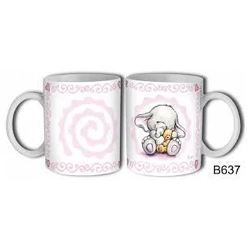 Bögre - Elefánt Macival