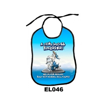 Vicces előke - A világ legjobb horgásza!