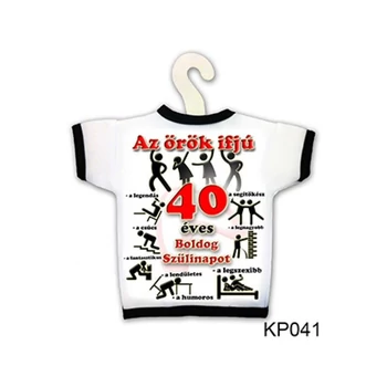 Üvegpóló - Örök 40