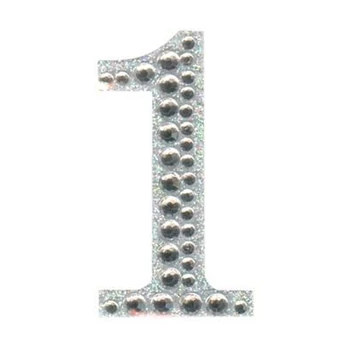Öntapadós szám - Ezüst 1