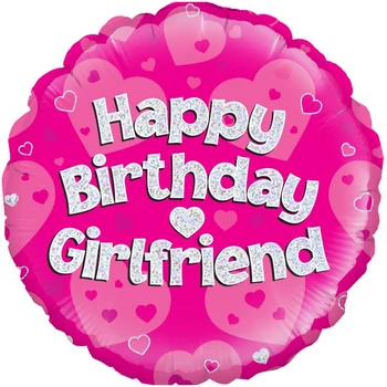 Fólia lufi - Happy Birthday Girlfriend