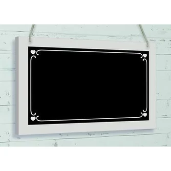 Fa Tábla - Szívekkel,Fekete