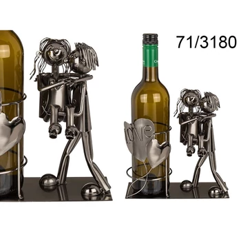 Bortartó fém - Szívecskés, fiú és lány