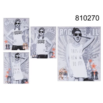 Falikép - Csajos, 4 féle