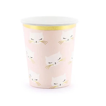 Papírpohár - Cicás 200ml 1csomag/6db