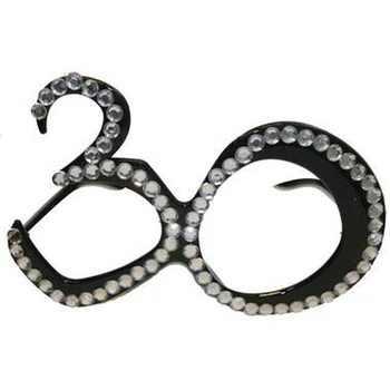 Szemüveg - 30-as alakú, fekete