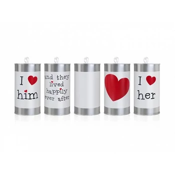 Autódekoráció - Konzervdobozok, ezüst