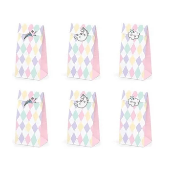 Unikornisos papírtasak