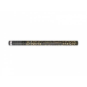 Konfettiágyú - Arany lapok, 80cm