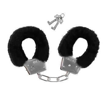 Szőrös bilincs - Fekete